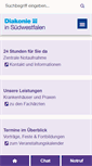 Mobile Screenshot of diakonie-sw.de